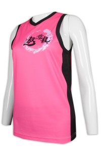 VT226 make women's printed logo vest hit color dragon boat vest vest T-shirt store
